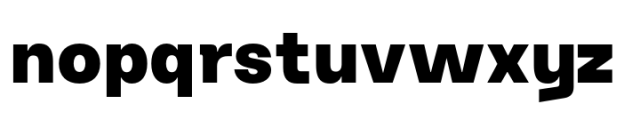 Vertiga Black Font LOWERCASE