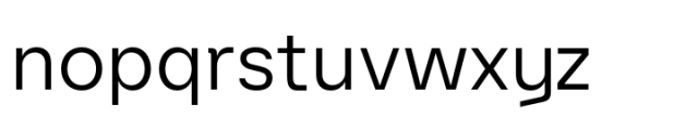Vertiga Light Font LOWERCASE