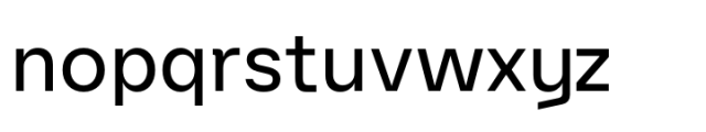 Vertiga Regular Font LOWERCASE