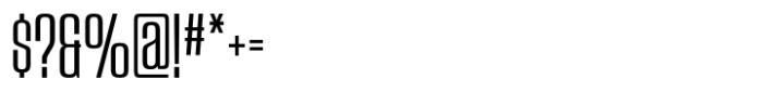 Vertigram Medium Font OTHER CHARS