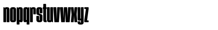 Vertigram Soft Heavy Font LOWERCASE