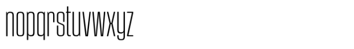 Vertigram Soft Light Font LOWERCASE