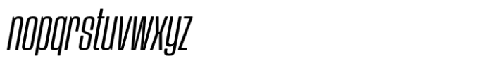 Vertigram Soft Medium Italic Font LOWERCASE
