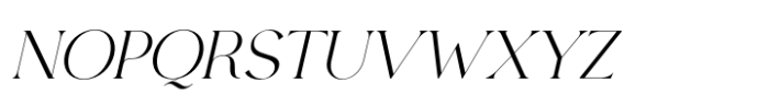 Very Bright Italic Font LOWERCASE