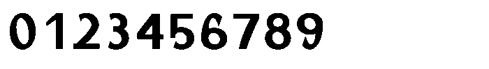 Verynda Bold Font OTHER CHARS