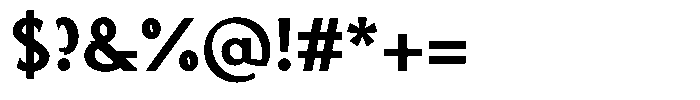 Verynda Bold Font OTHER CHARS