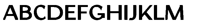 Verynda Bold Font UPPERCASE