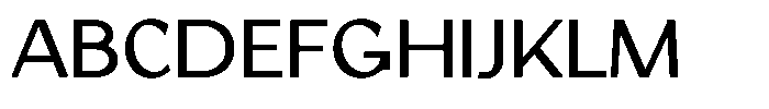 Verynda Medium Font UPPERCASE