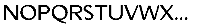 Verynda Medium Font UPPERCASE