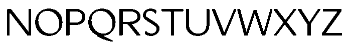 Verynda Regular Font UPPERCASE