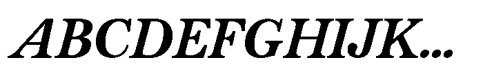 Vescura Bold Italic Font UPPERCASE