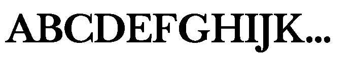Vescura Bold Font UPPERCASE