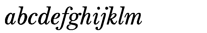 Vescura Italic FONT