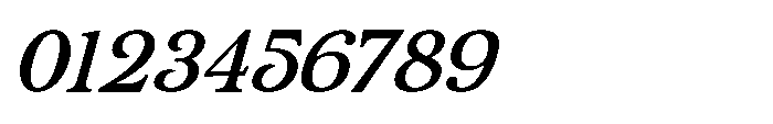 Vescura Medium Italic Font OTHER CHARS