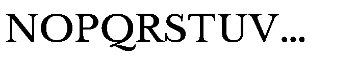 Vescura Regular Font UPPERCASE