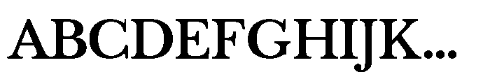 Vescura Semi Bold Font UPPERCASE