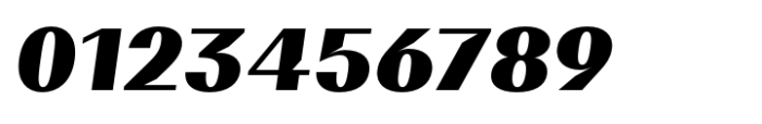 Vespera Black Italic Font OTHER CHARS