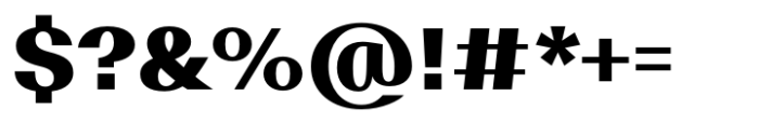Vespera Black Font OTHER CHARS