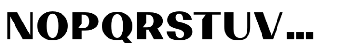 Vespera Black Font UPPERCASE
