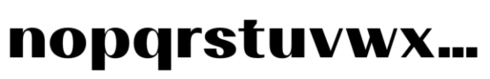 Vespera Black Font LOWERCASE
