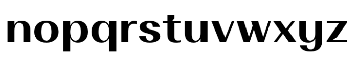 Vespera Bold Font LOWERCASE