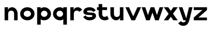 Vestica Neue Black Font LOWERCASE