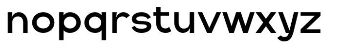 Vestica Neue Bold Font LOWERCASE