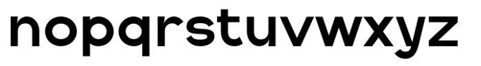 Vestica Neue Extra Bold Font LOWERCASE