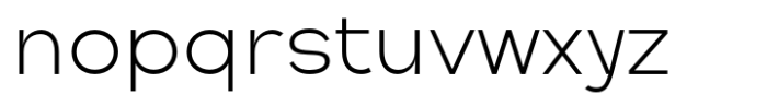 Vestica Neue Light Font LOWERCASE