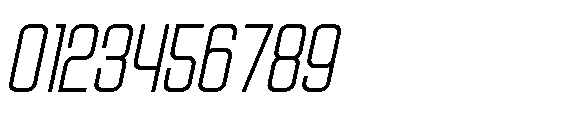 Vesue Italic Font OTHER CHARS