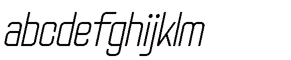 Vesue Italic FONT
