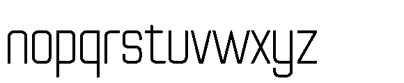 Vesue Regular Font LOWERCASE