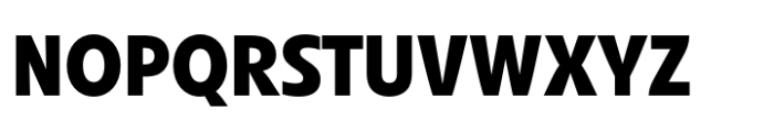 Veto Sans Bold Font UPPERCASE