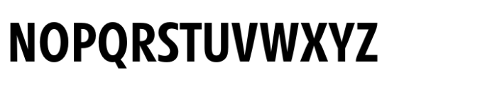 Veto Sans Condensed Medium Font UPPERCASE