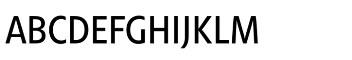 Veto Sans Regular Font UPPERCASE