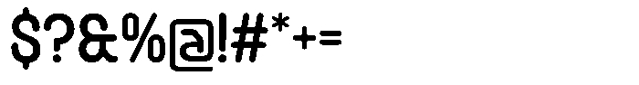 Vetrix Font OTHER CHARS