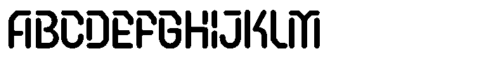 Vetrix Font UPPERCASE