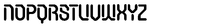 Vetrix Font UPPERCASE