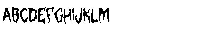 Vexed Angel Font UPPERCASE