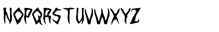 Vexed Angel Font UPPERCASE
