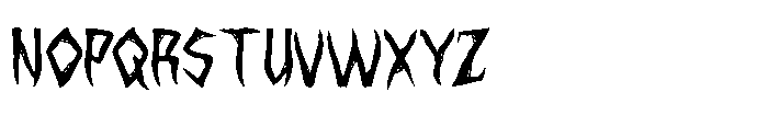 Vexed Angel Font LOWERCASE