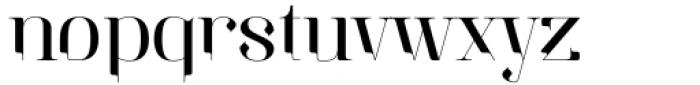 Vexillum Light Font LOWERCASE