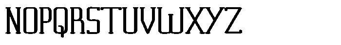Vexlar Font UPPERCASE