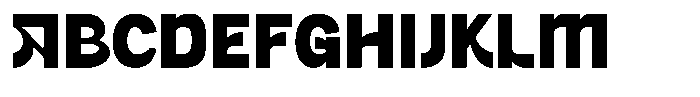 Vexora Regular Font UPPERCASE