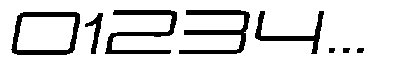 Vexora Variable Vexora Light Semi Expanded Slanted Font OTHER CHARS