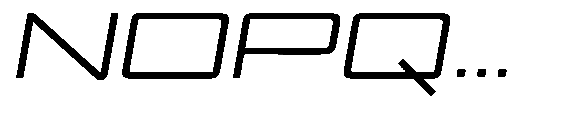 Vexora Variable Vexora Light Semi Expanded Slanted Font UPPERCASE