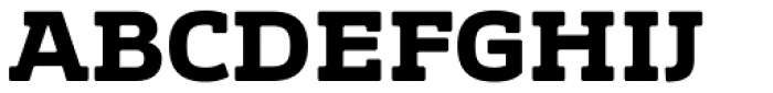 Vezus Serif Black Font UPPERCASE