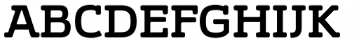 Vezus Serif Bold Font UPPERCASE