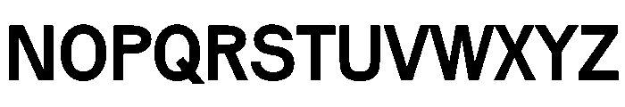 Vee Bold Font UPPERCASE