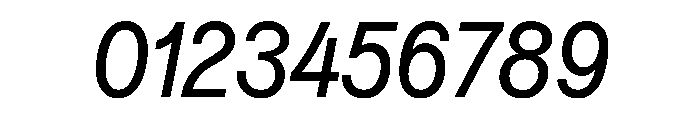 Vee RegularItalic Font OTHER CHARS